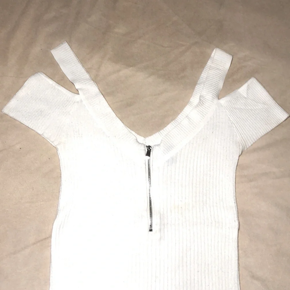Express Ribbed knit top - Picture 1 of 3